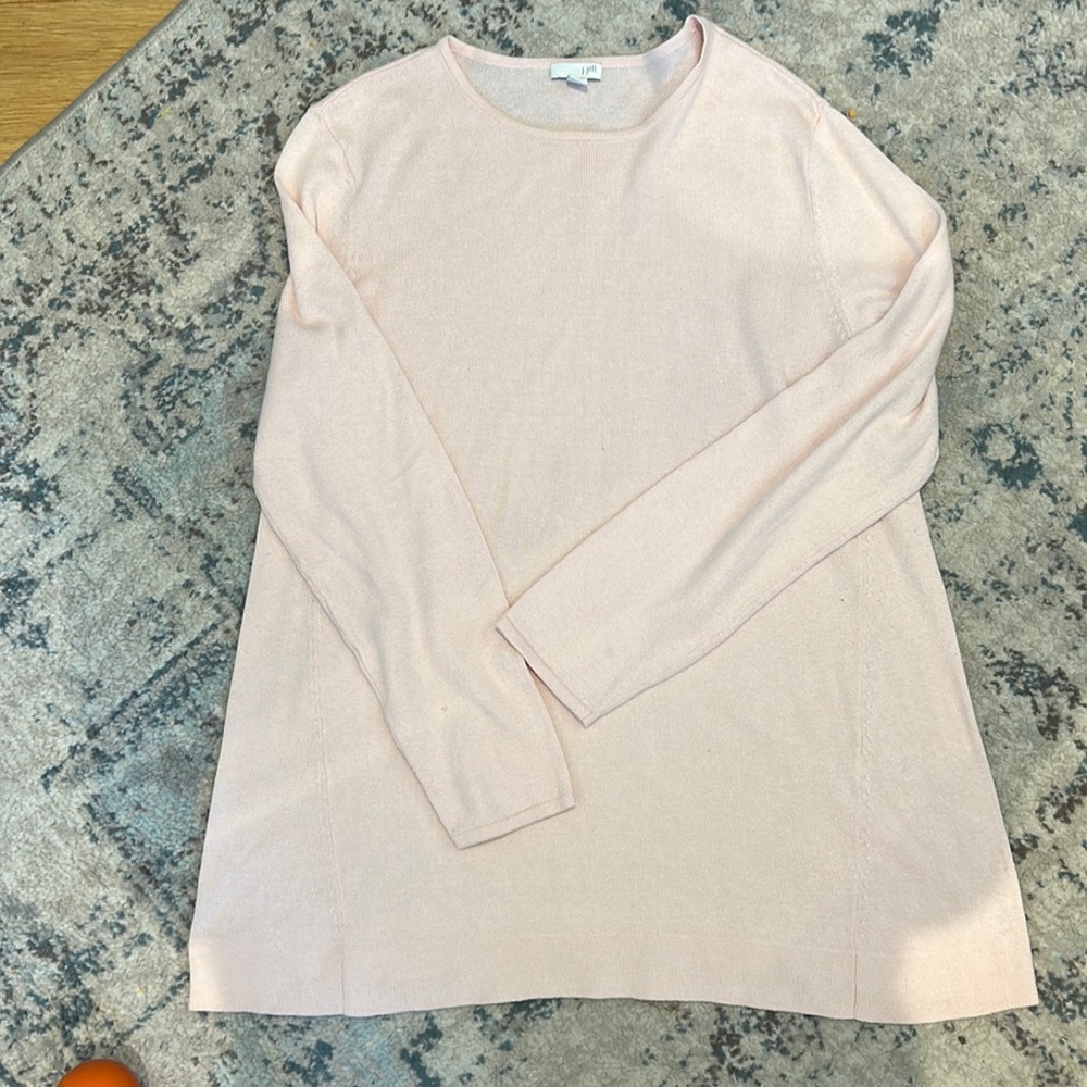 J Jill Pink Sweater | size medium